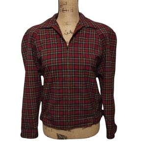 Pendleton Vintage 1980s Virgin Wool Plaid Jacket Women's Size S